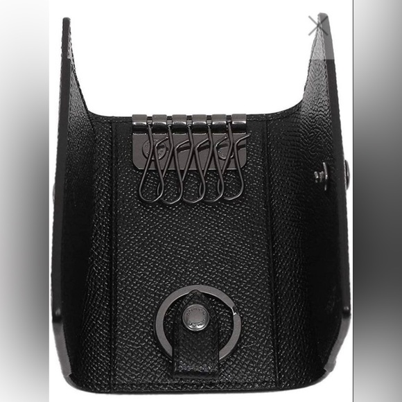 Coach 5 Ring Key Case (Gunmetal/Black) - Picture 3 of 4